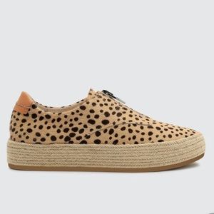 Dolce Vita Trae Leopard Espadrille Sneakers NWT